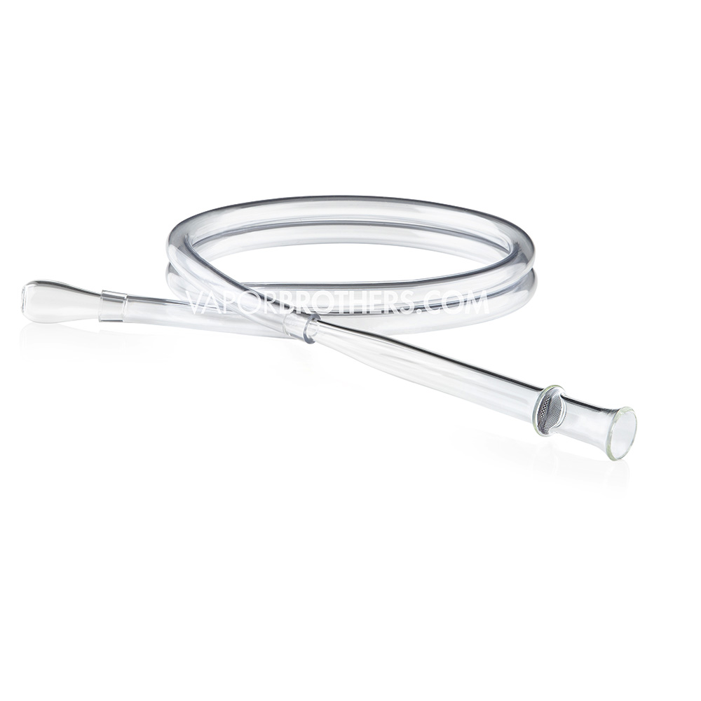 Vaporbrothers All-Glass Whip - OG Standard (Hold-On Manually) - Mini Thin - Clear vaporbrothers mini whip, vaporizer mini whip, vaporbrothers, vapor bros
